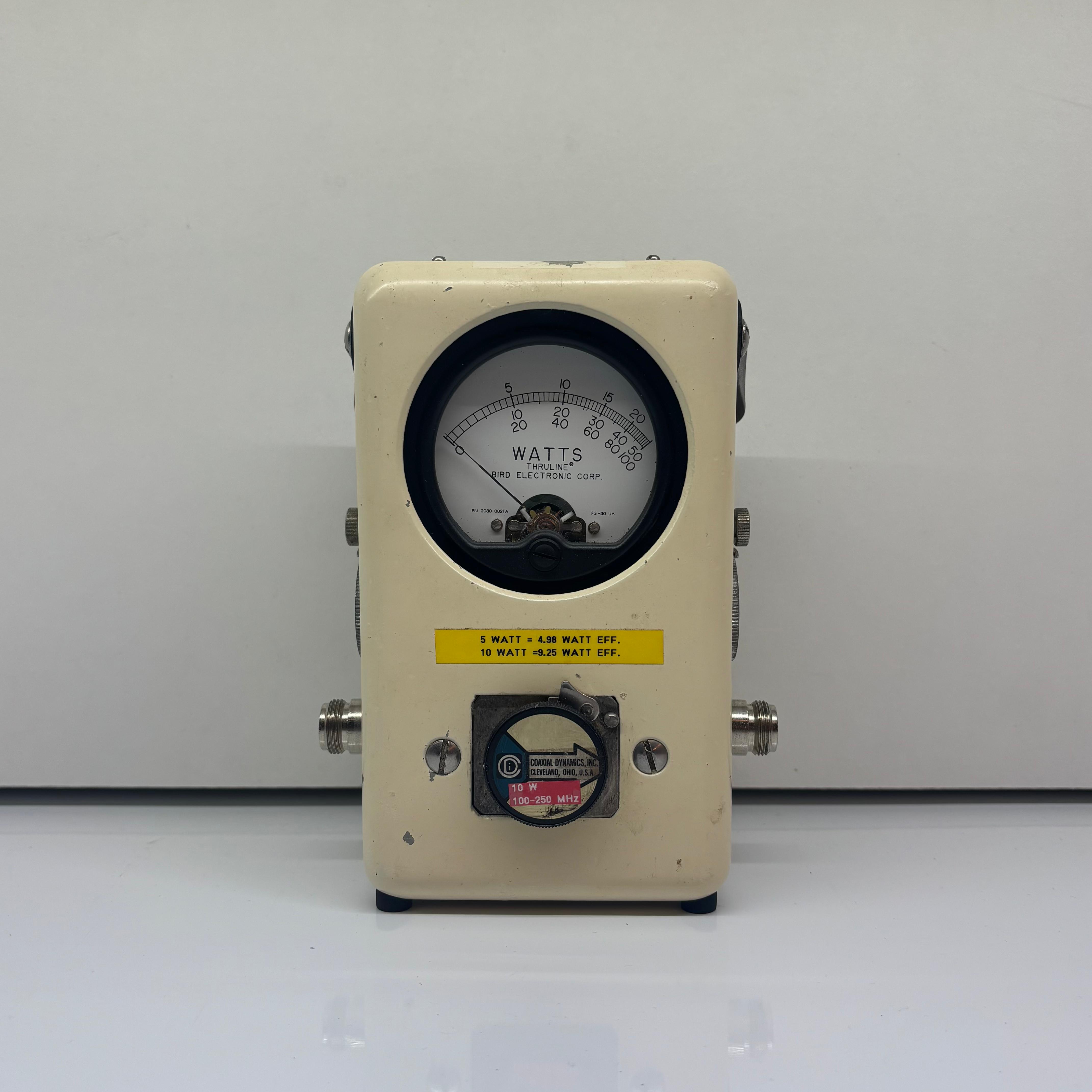 Bird Model 43 RF Wattmeter (met originele koffer)