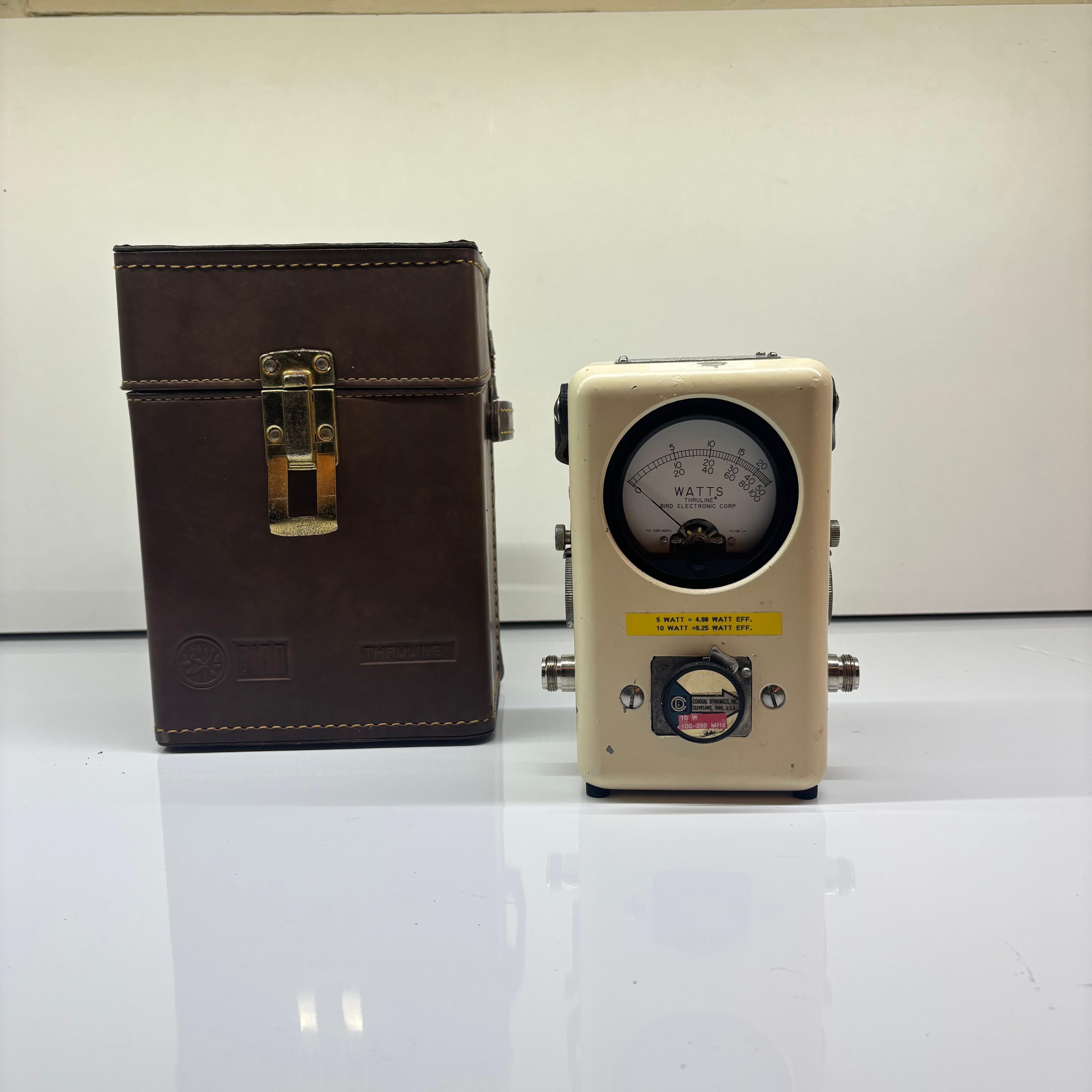 Bird Model 43 RF Wattmeter (met originele koffer)