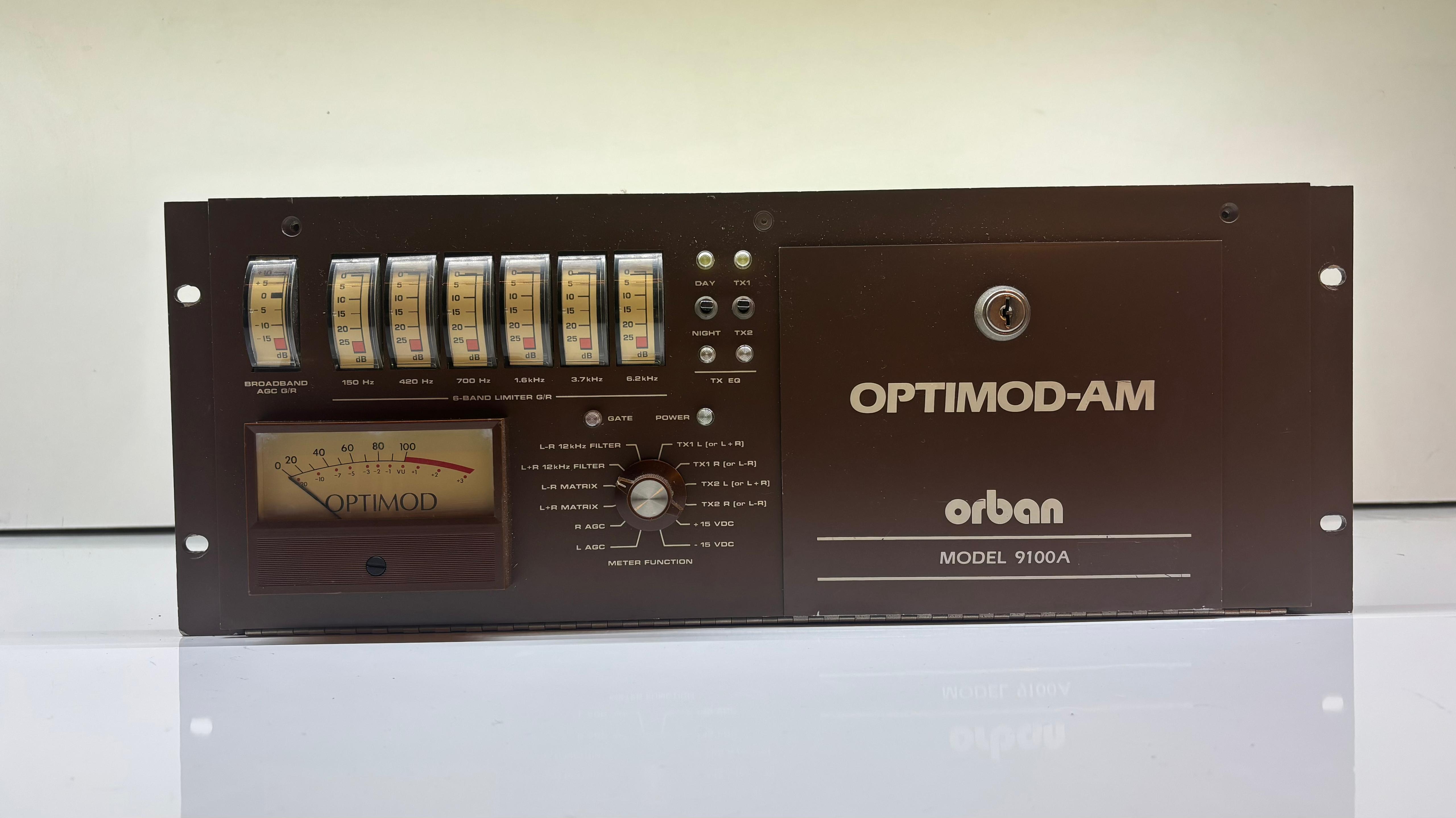 Orban Optimod 9100A AM sound processor