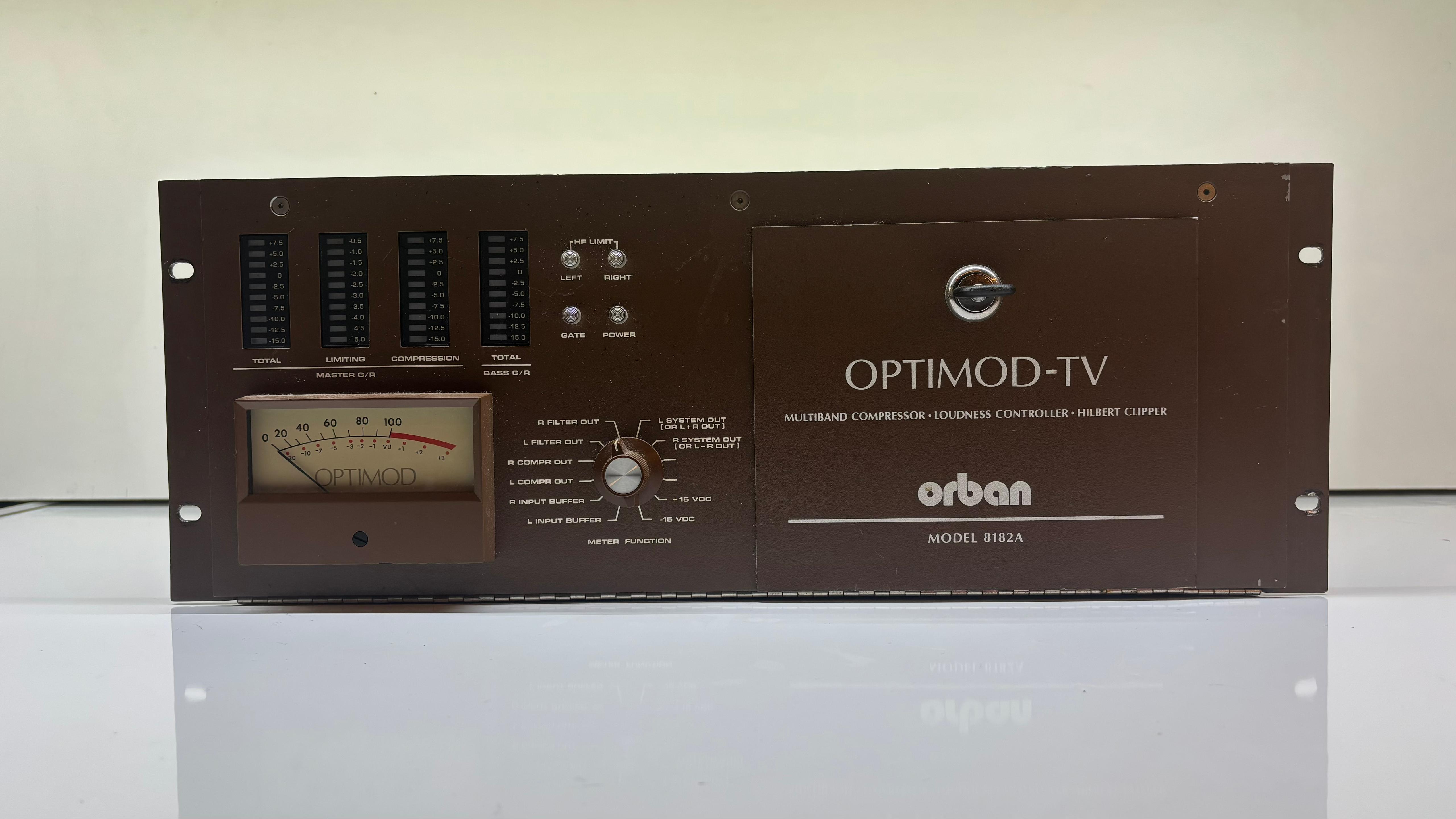 Orban Optimod-TV 8182A Audio processor