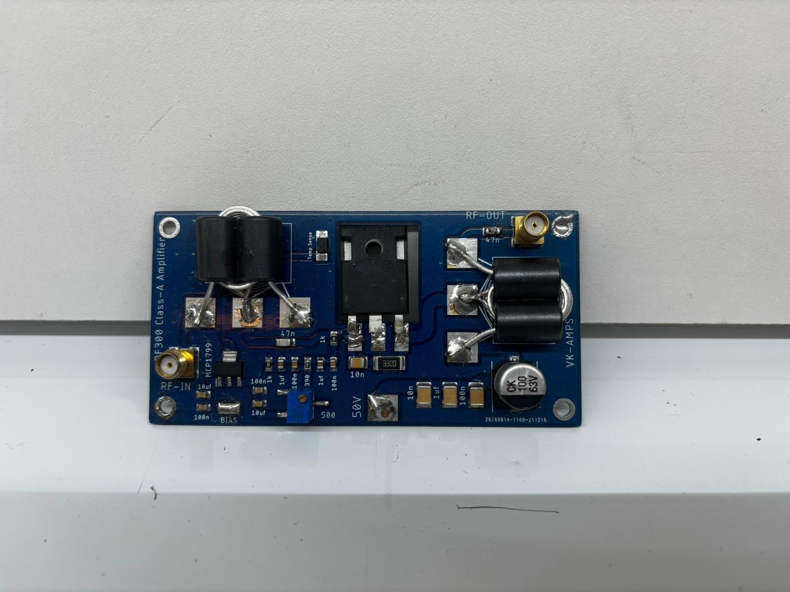 MRF300 Eindversterker – 1,5–30 MHz, 50 V, Klasse AB 300W PEP