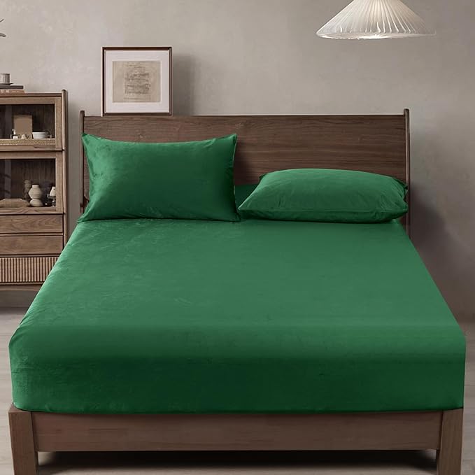 Green Bed Sheet Set