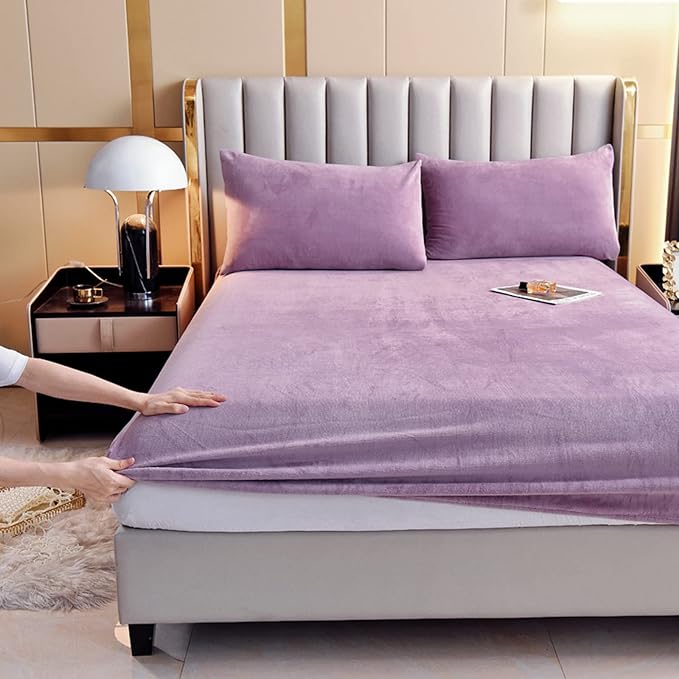 Luxury Velvet Bed Sheet Set