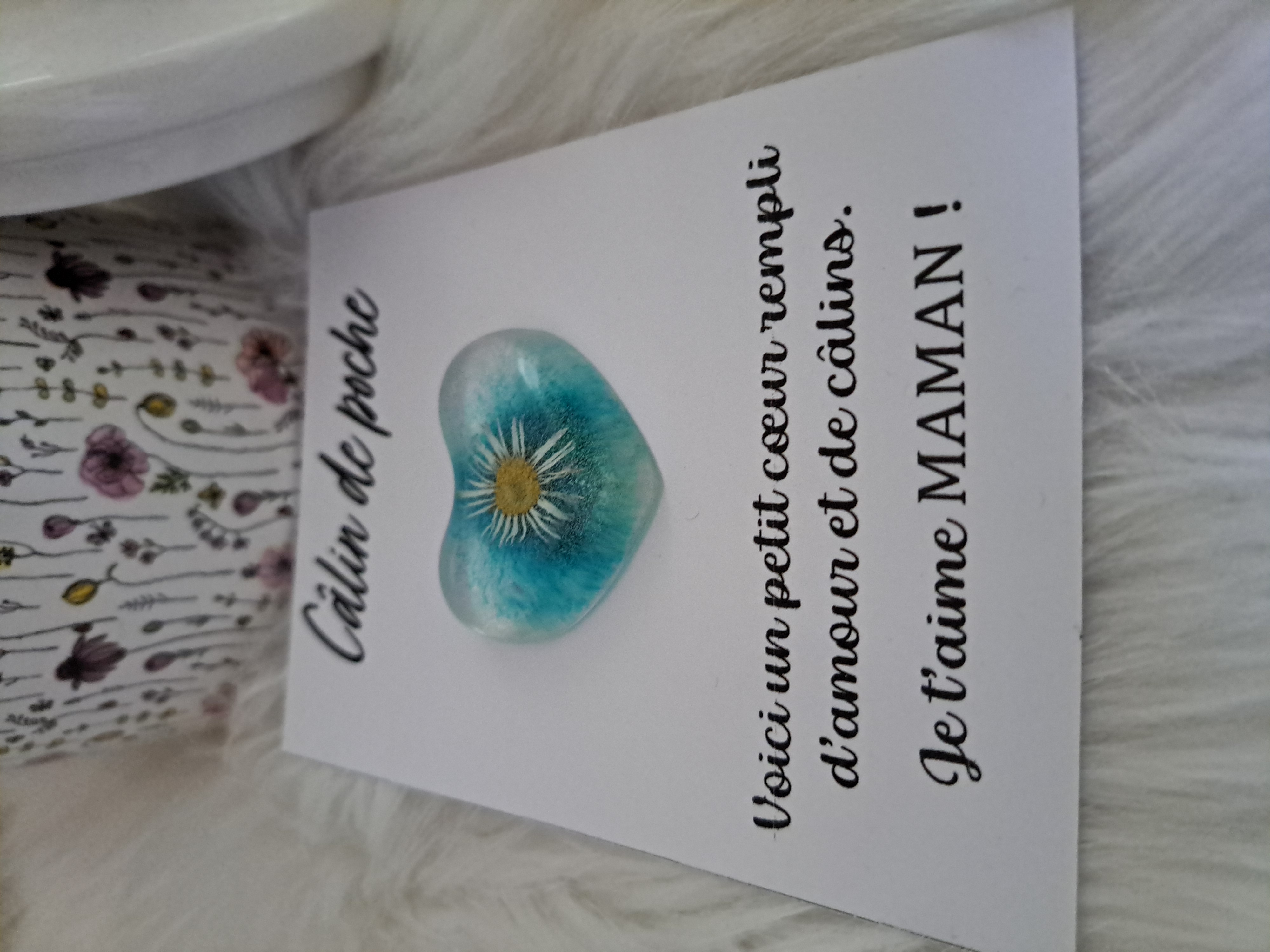 Câlin de poche fête des mères 