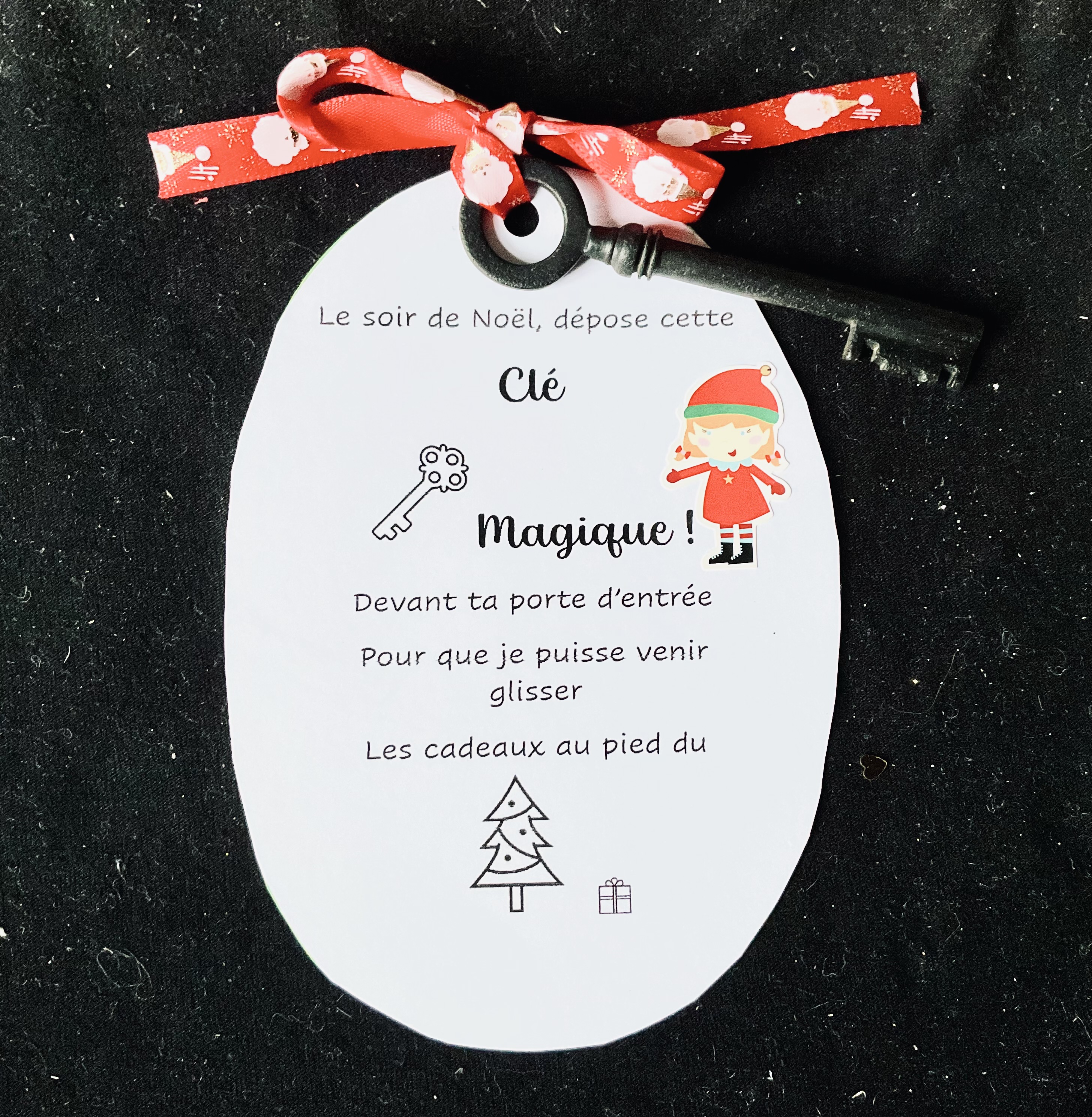 Clé magique de Noël