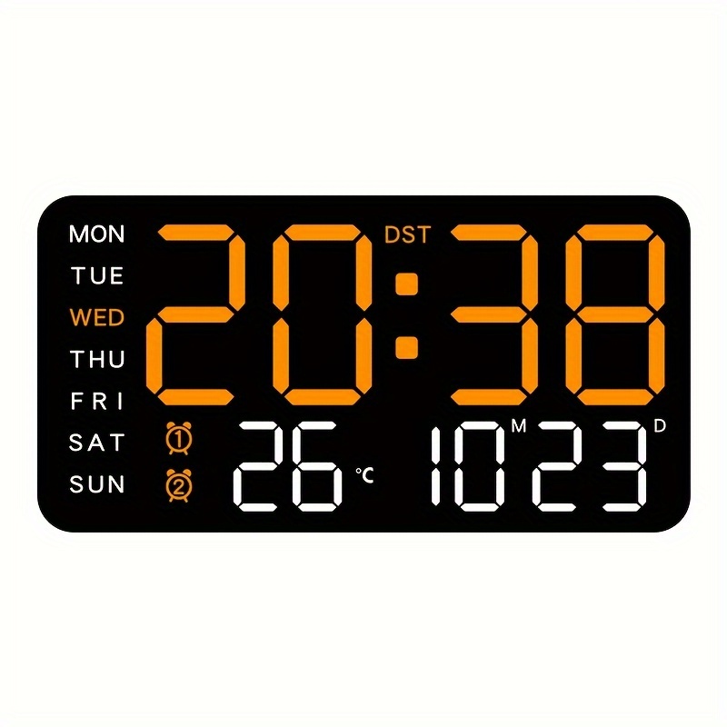 Digital Wall Clock