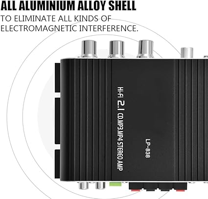 Mini HiFi 2.1 Stereo Bass Amplifier