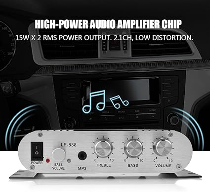 Mini HiFi 2.1 Stereo Bass Amplifier