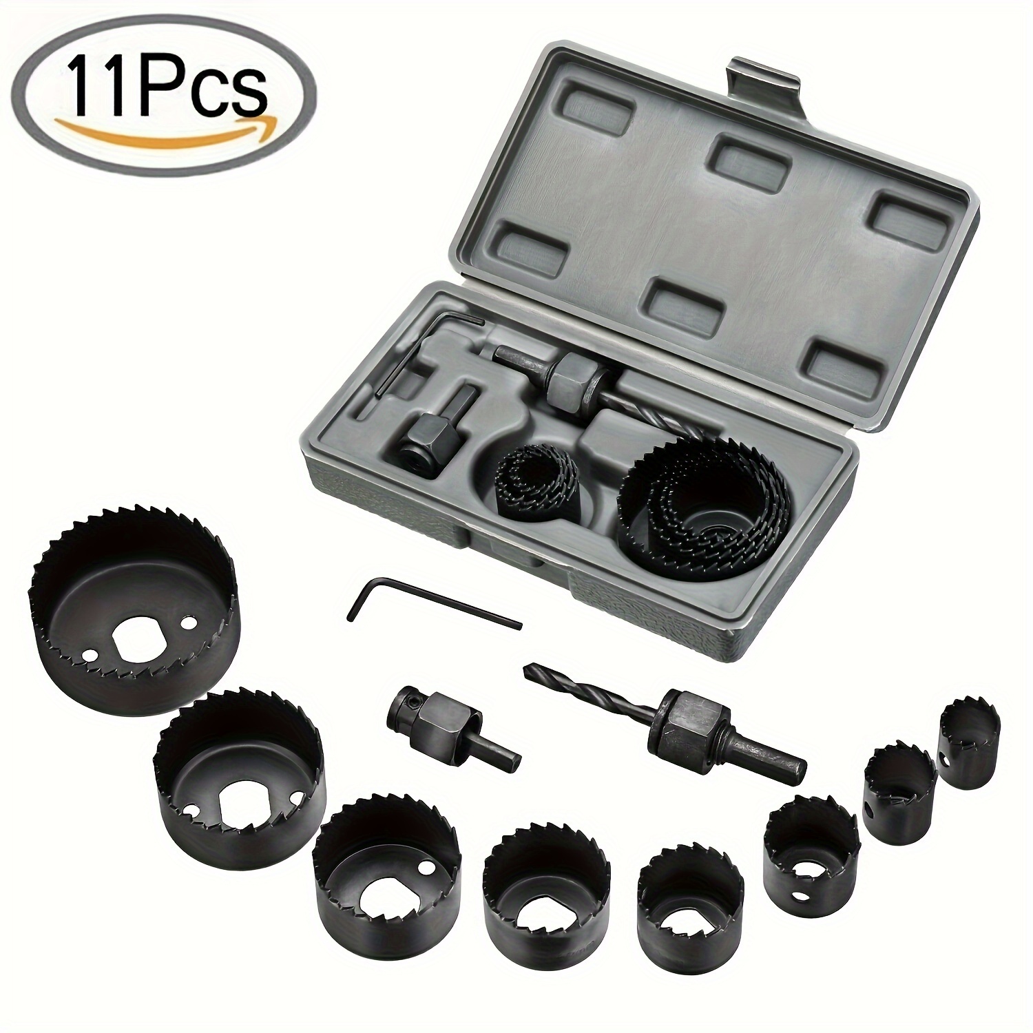 11-Piece Hole Saw Kit