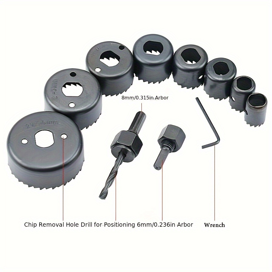 11-Piece Hole Saw Kit