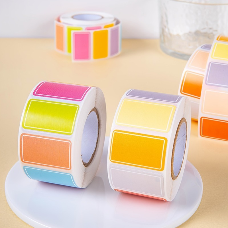 Multi-Color Label Stickers