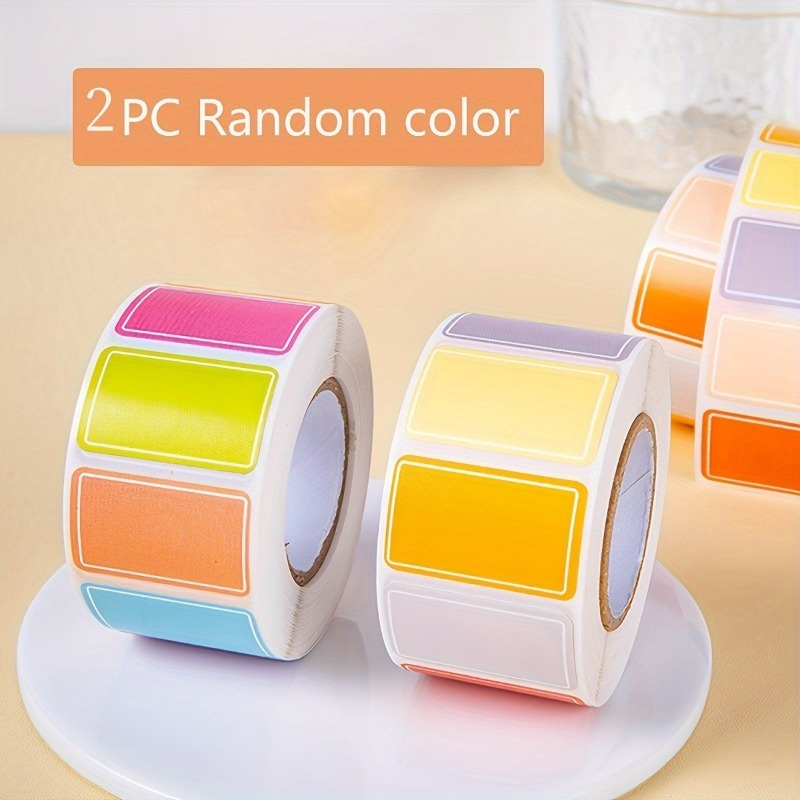 Multi-Color Label Stickers