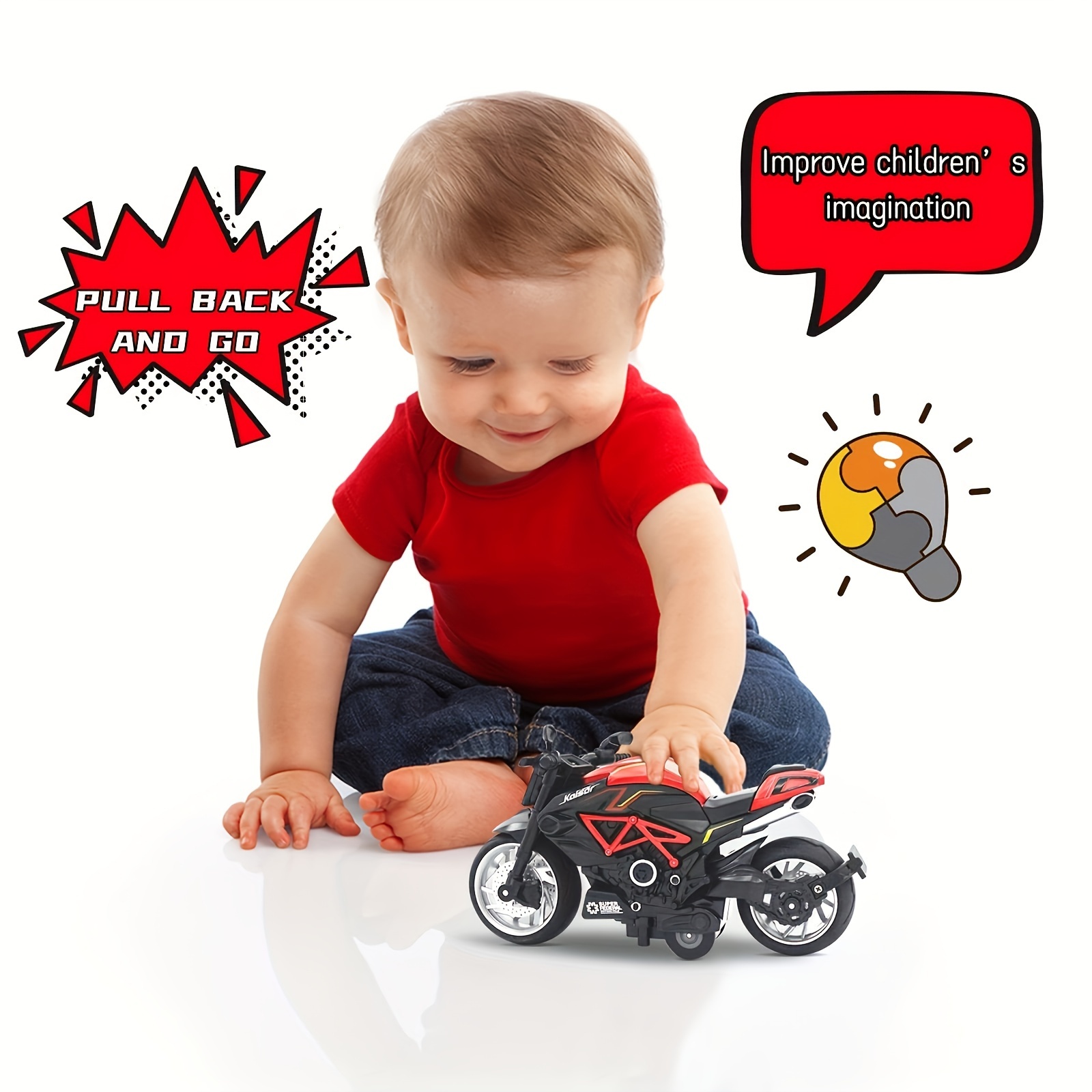 Toy Motorcycle with Sound Effects
