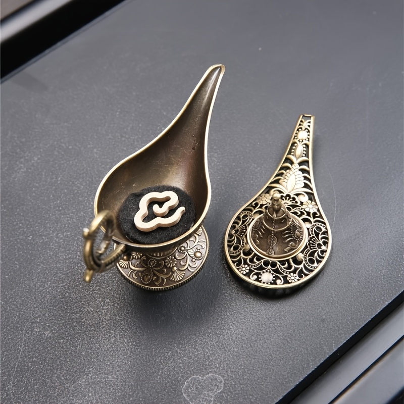 Antique Brass Oil Lamp