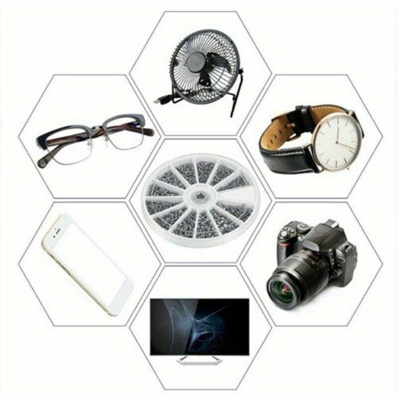 600-piece precision Screw Kit