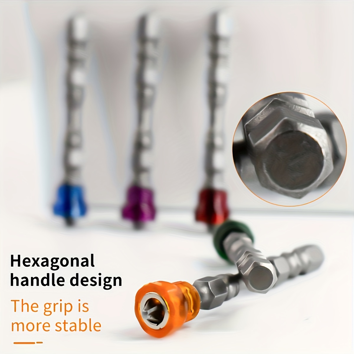 Hexagonal Handle Screw Bits