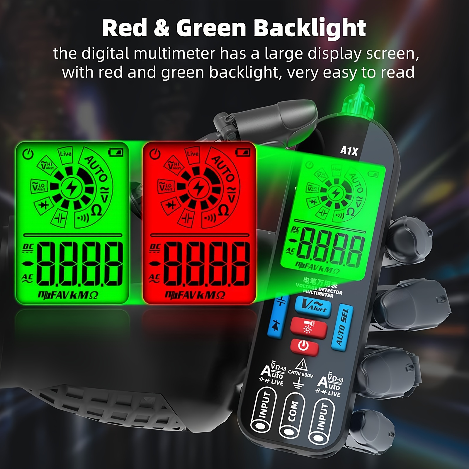 BSIDE A1X Voltage Detector Multimeter