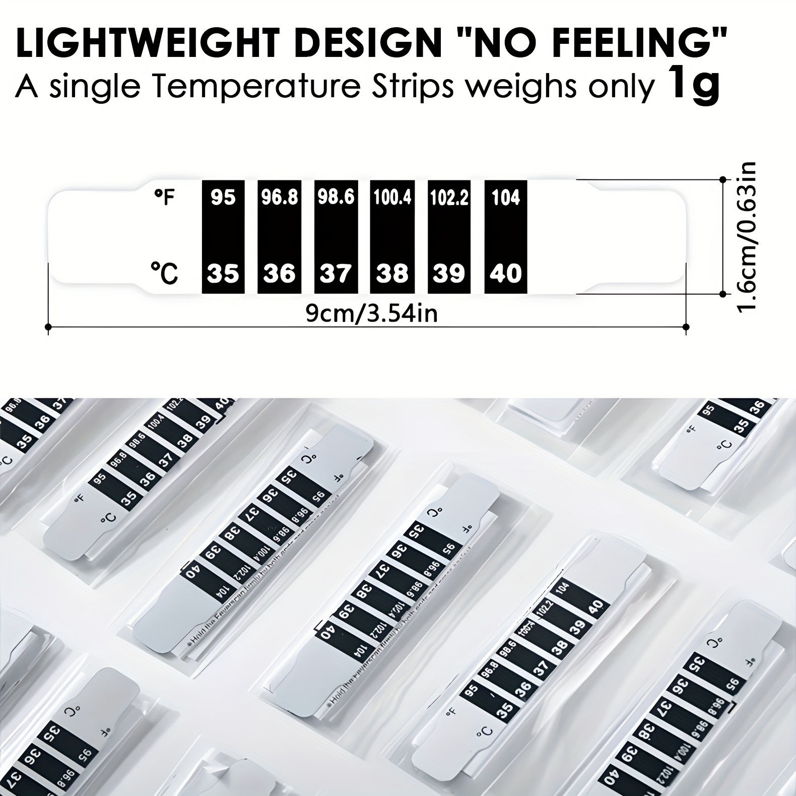 Flexible Temperature Strip