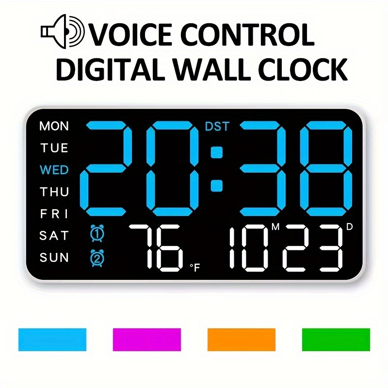 Digital Wall Clock