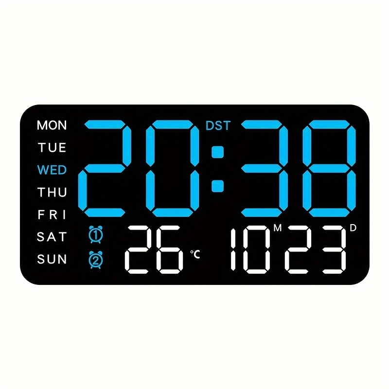 Digital Wall Clock