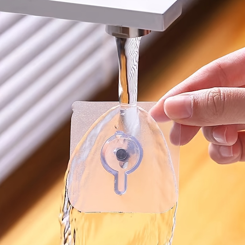 10pcs Self-Adhesive Wall Hooks – 13lb Capacity, No Nails Needed, Plastic & Other Material, Easy Damage-Free Hanging