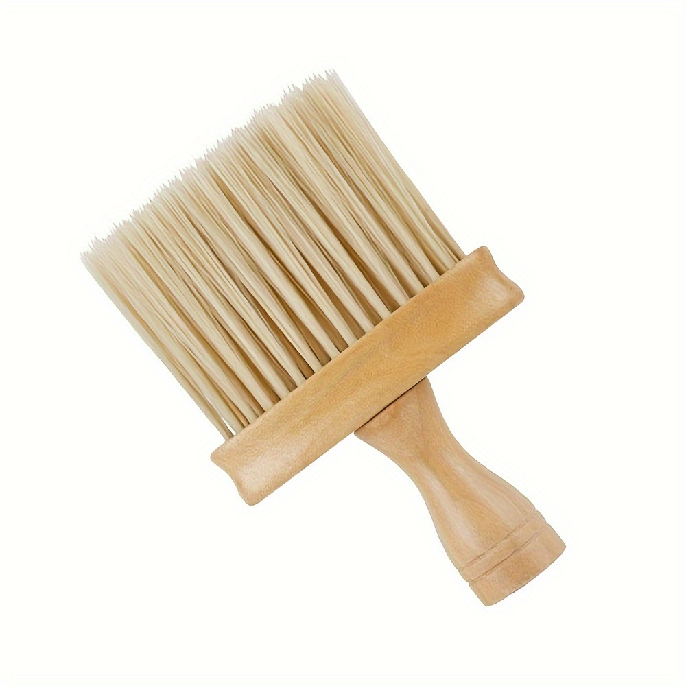 1pc Wooden Handle Window Cleaning Brush – 6.18 Inch, Stiff Bristles, Multi-Purpose Groove & Crevice Cleaner for Home, Kitchen, Bathroom, Desk, Hotel Use