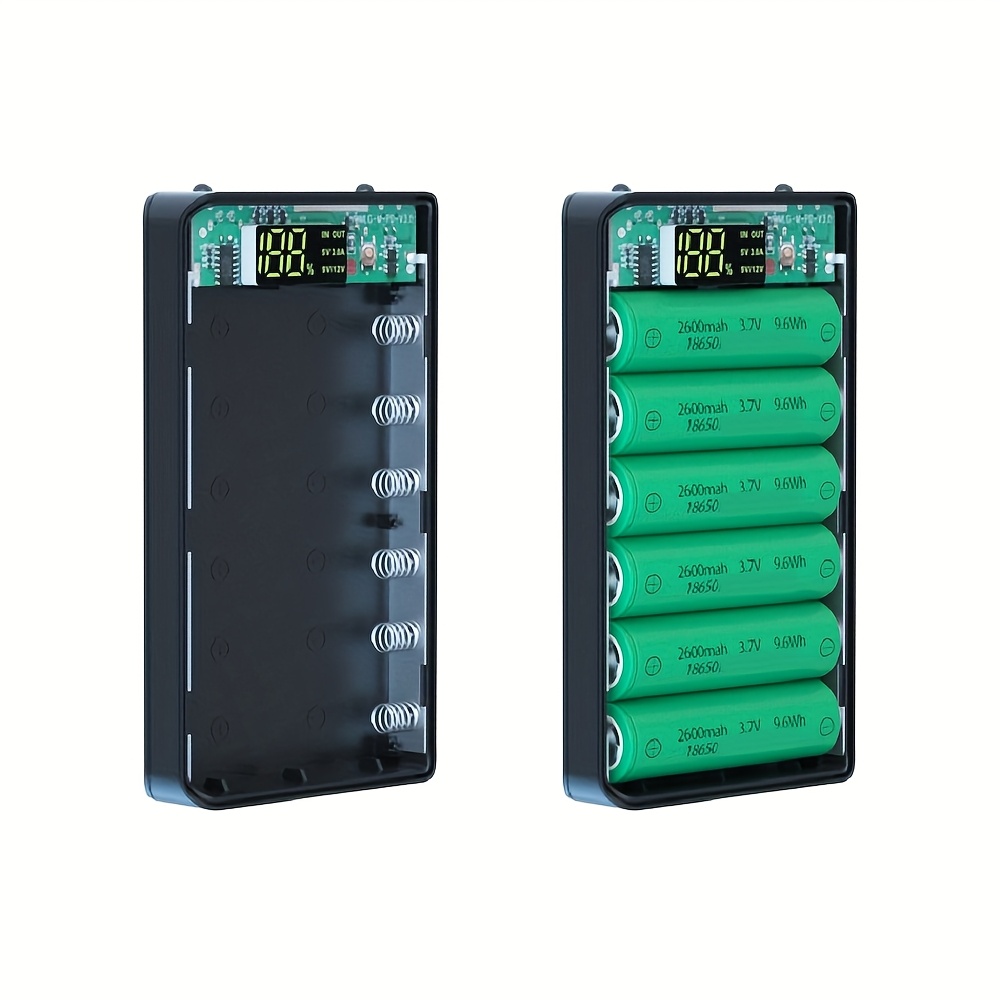 Battery Charging Bank Kit – Removable, Weld-Free DIY Mobile Power Housing Box (Without Battery)