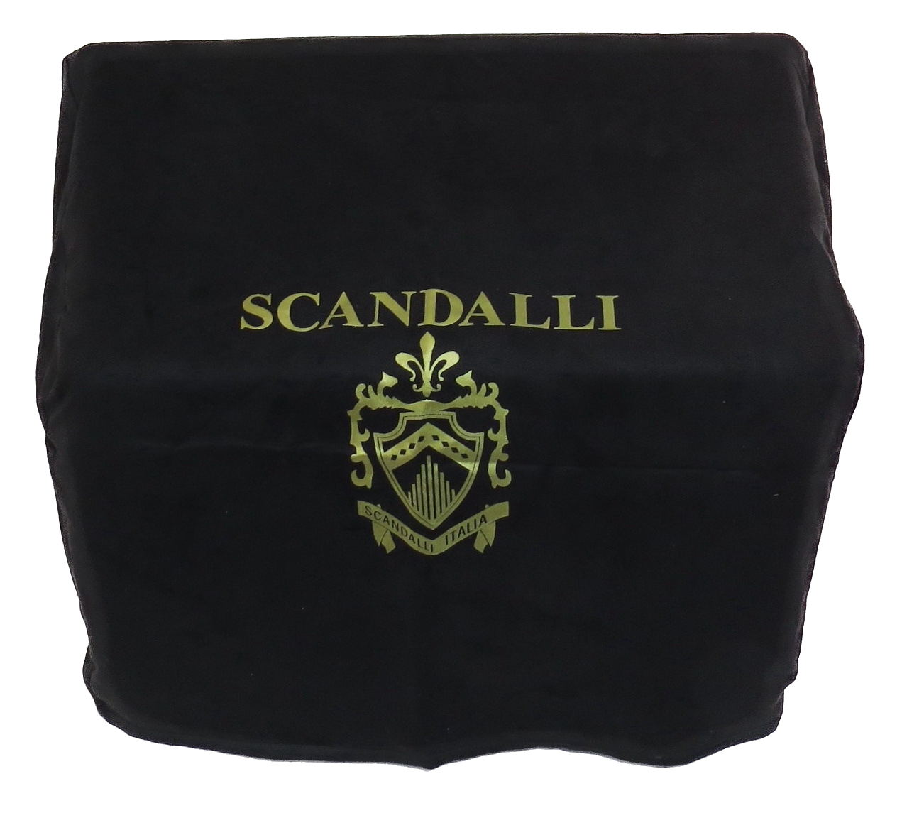 Kit Scandalli - Alças em Couro e veludo  + Capa para poeira personalizada