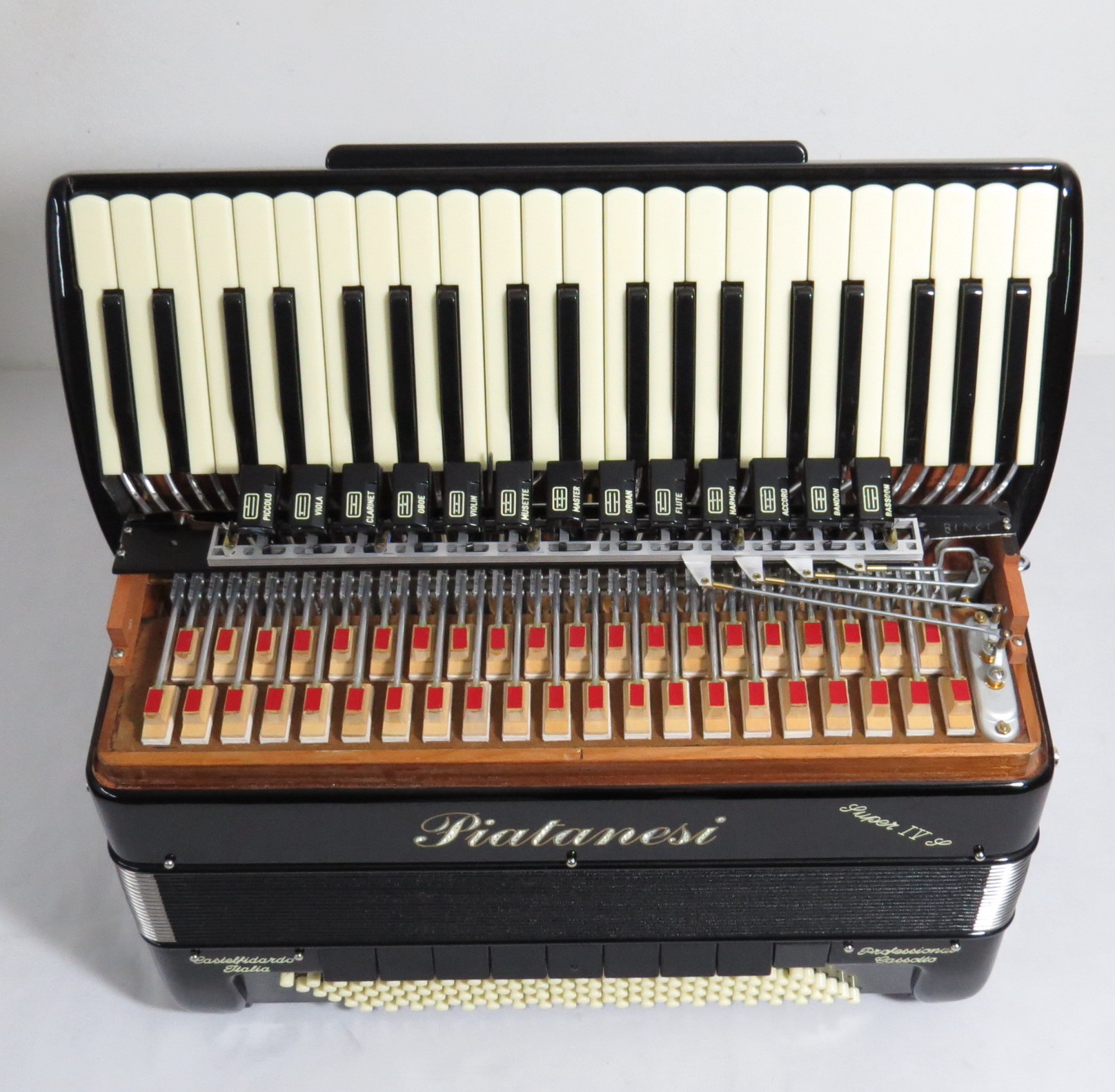 Acordeon PIATANESI SUPER IV S - Cass Duplo - 13/9 Reg - 11.5 kg - 48 cm