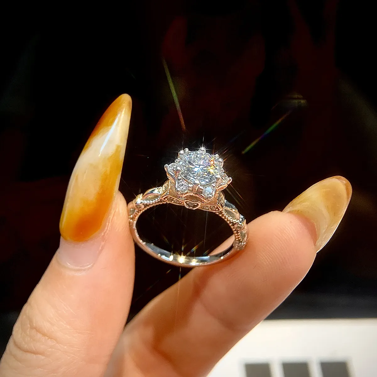 Bague Crown