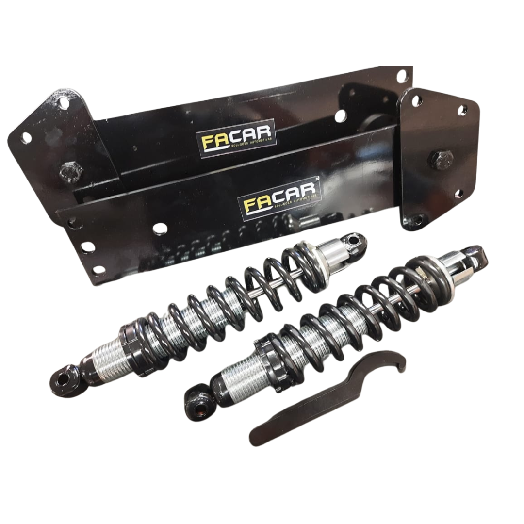 SISTEMA DE SUSPENSÃO COM REGULAGEM TRASEIRO - COILOVER KOMBI