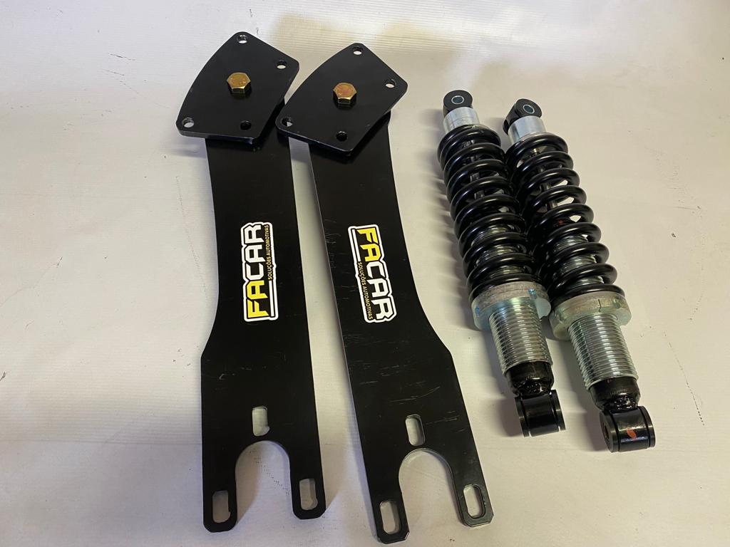 SISTEMA DE SUSPENSÃO COM REGULAGEM TRASEIRA - COILOVER FUSCA