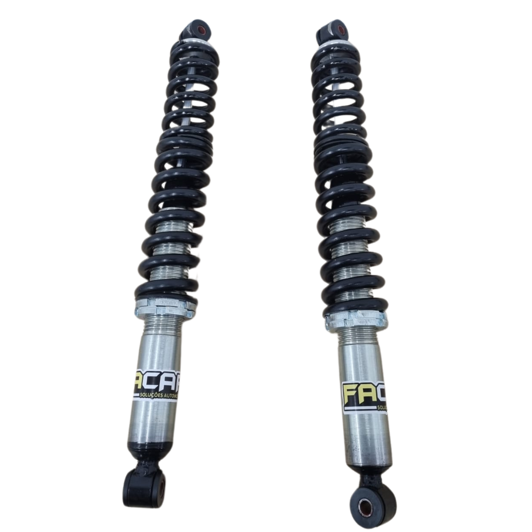AMORTECEDOR TIPO COIL OVER PARA KOMBI DUPLA CARGA DE MOLAS