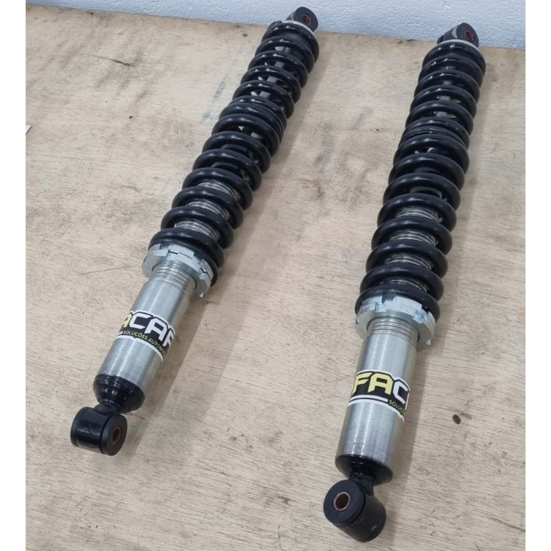 AMORTECEDOR TIPO COIL OVER PARA KOMBI DUPLA CARGA DE MOLAS