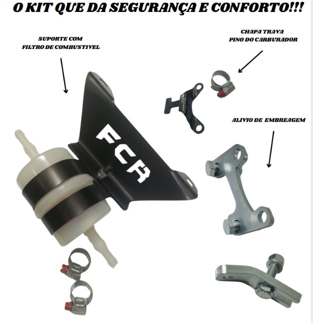 KIT SEGURANÇA PARA FUSCA, KOMBI E DERIVADOS