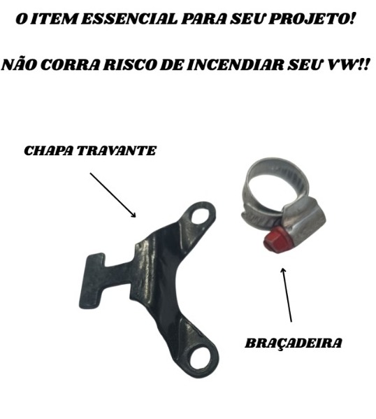 KIT SEGURANÇA PARA FUSCA, KOMBI E DERIVADOS