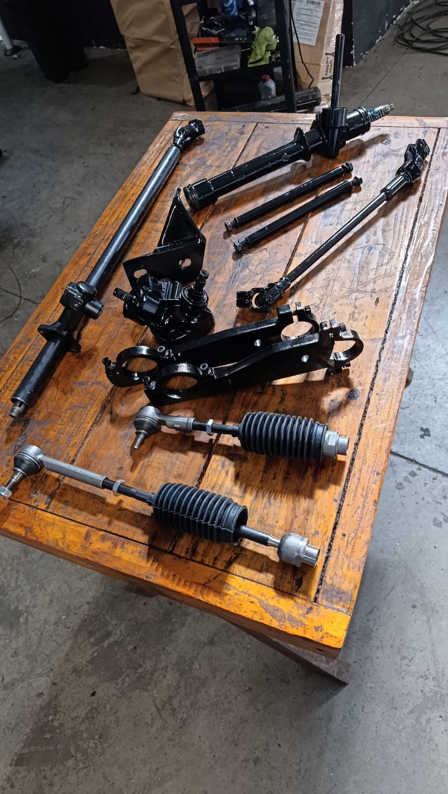 Kit de Direção Conforto para Kombi modelo antigo (Corujinha)