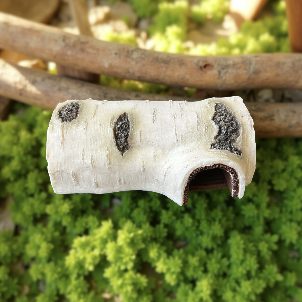 Decorative Log Tunnel Hide