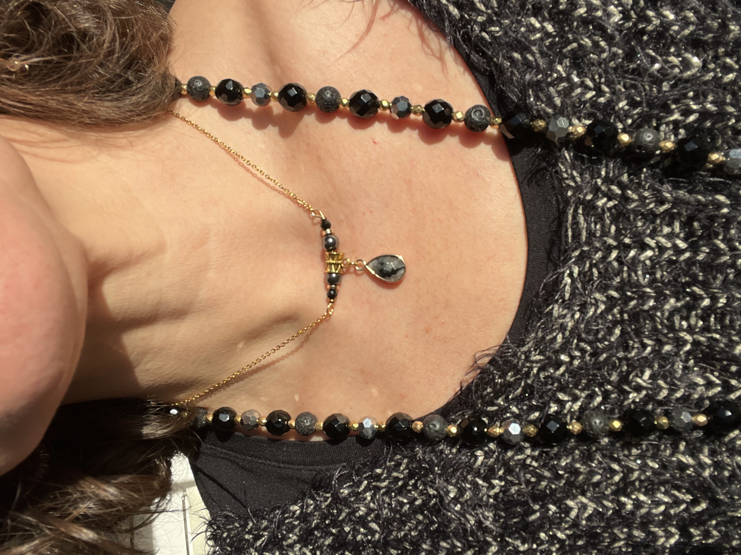 Collier LABRADOR labradorite