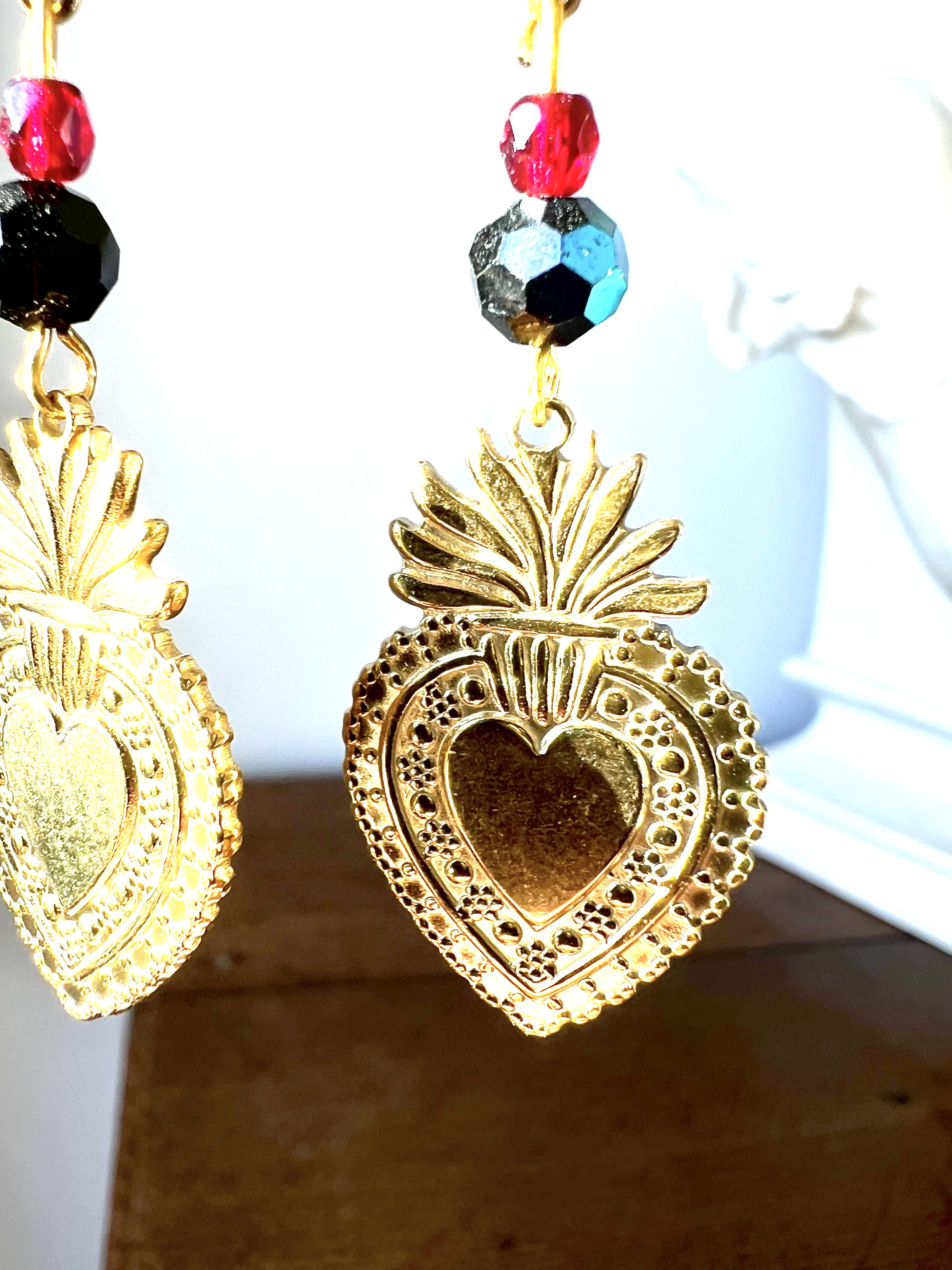 Boucles d'oreilles EX VOTO cristal