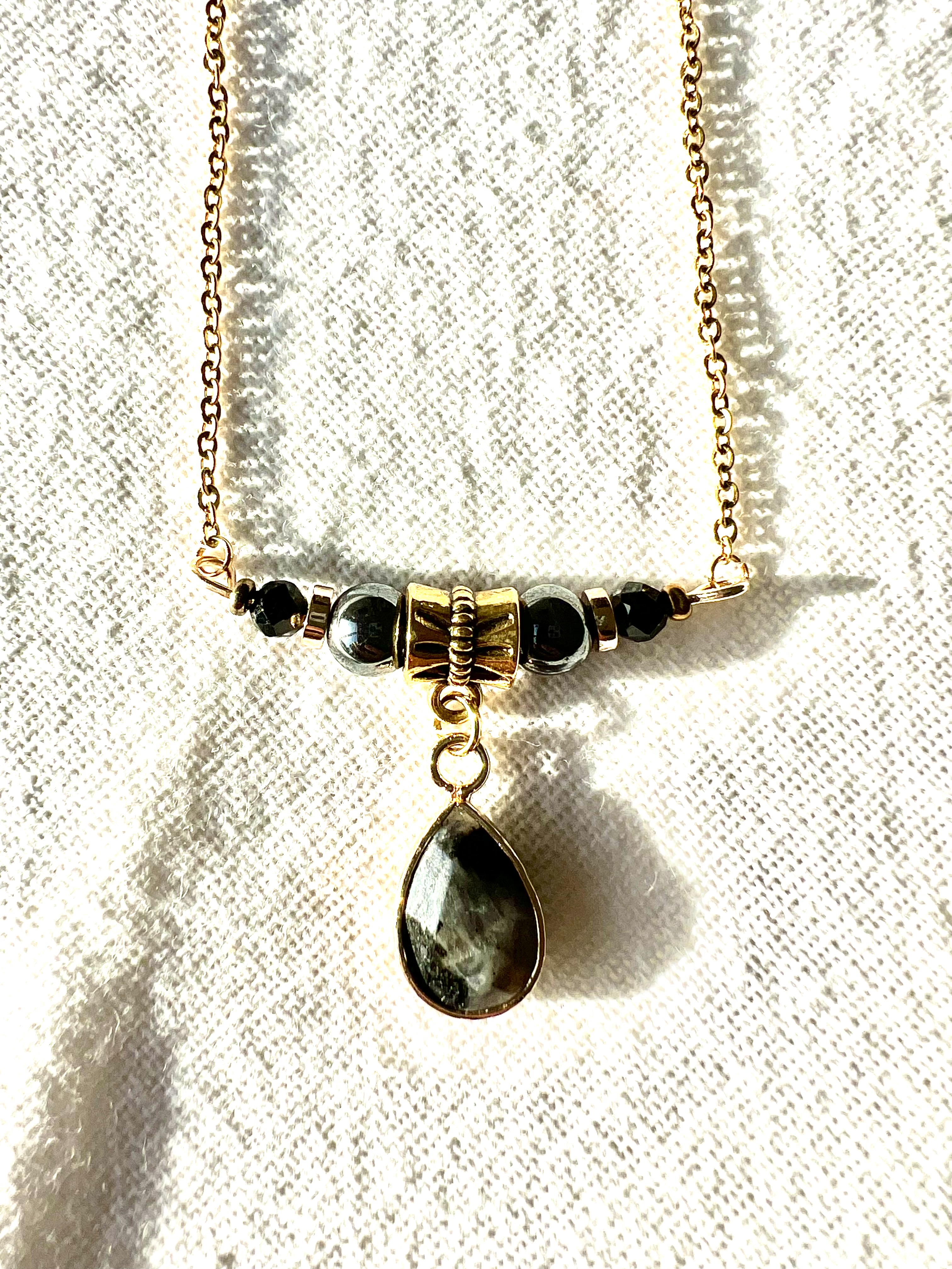 Collier LABRADOR labradorite
