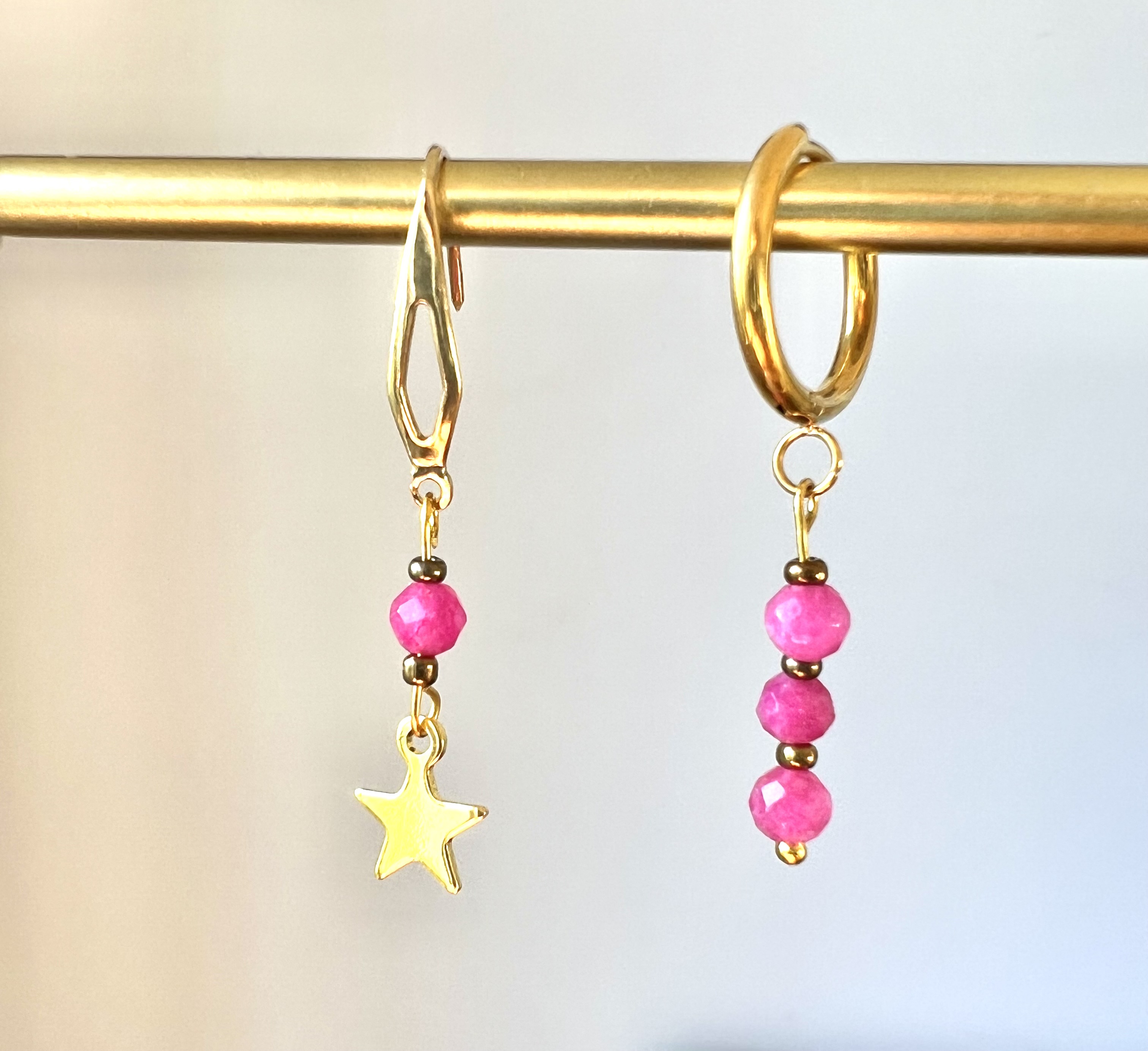 Boucles d'oreilles GIRLY tourmaline