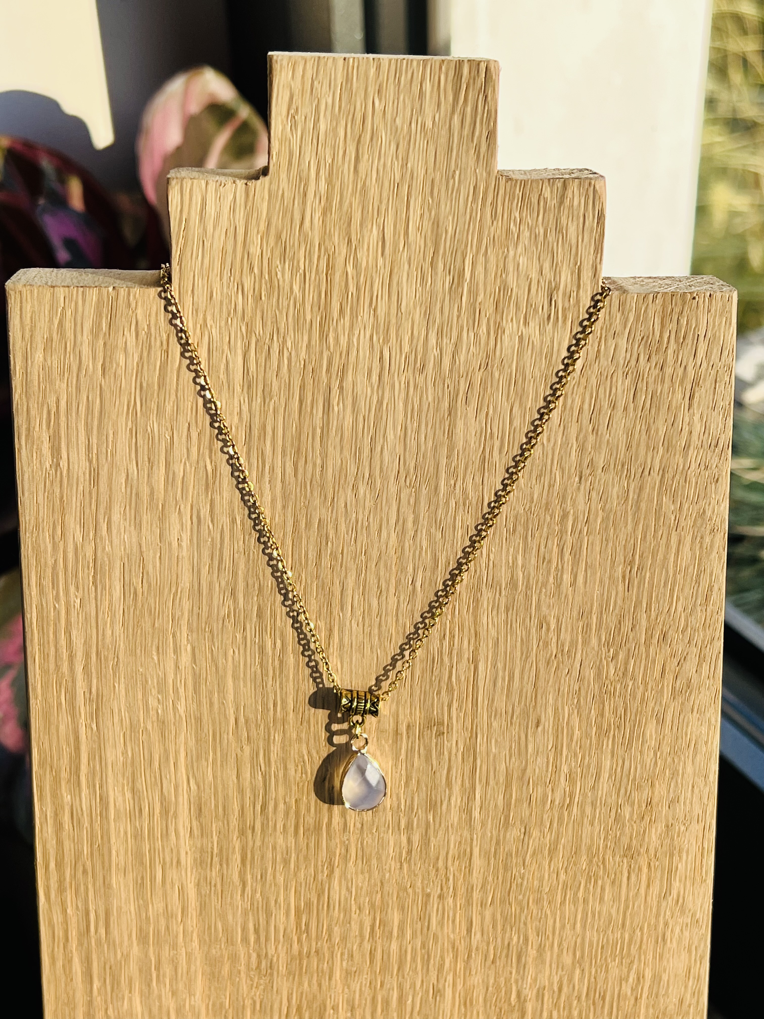 Collier NIEVE quartz