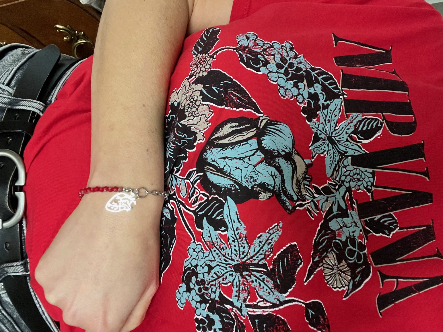 Bracelet HEART SHAPED cristal de bohème