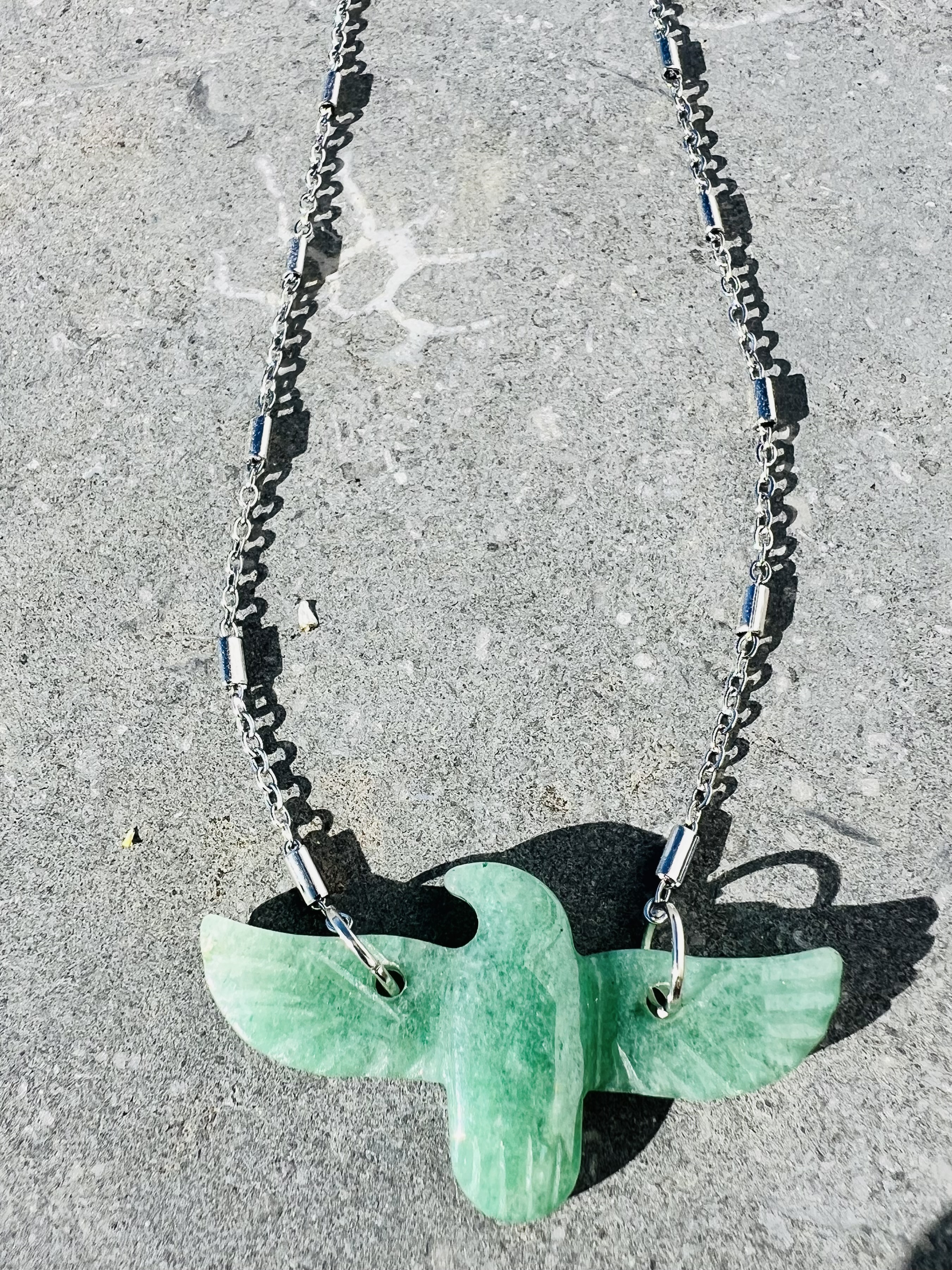 Collier QUETZAL, aventurine