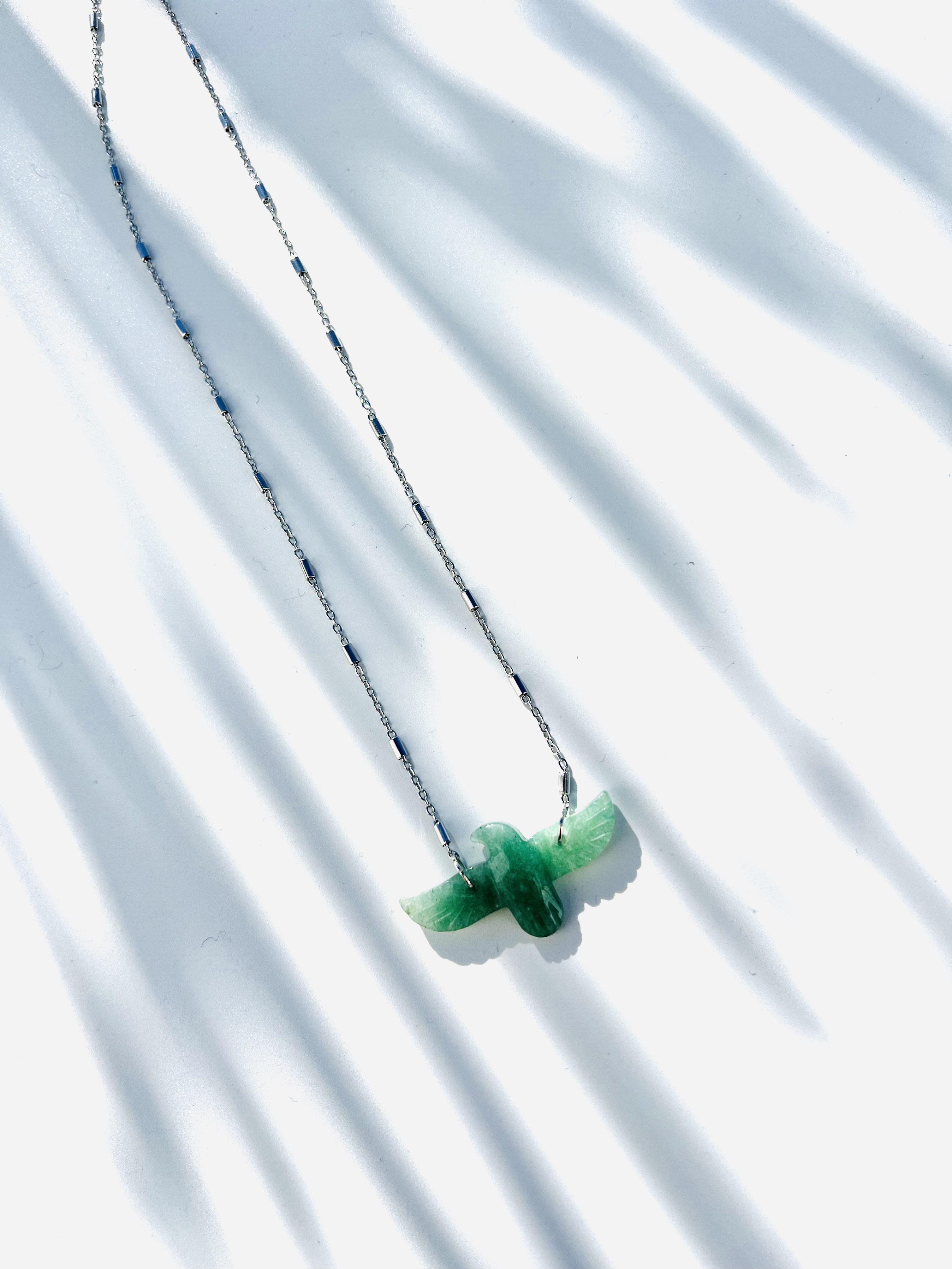 Collier QUETZAL, aventurine