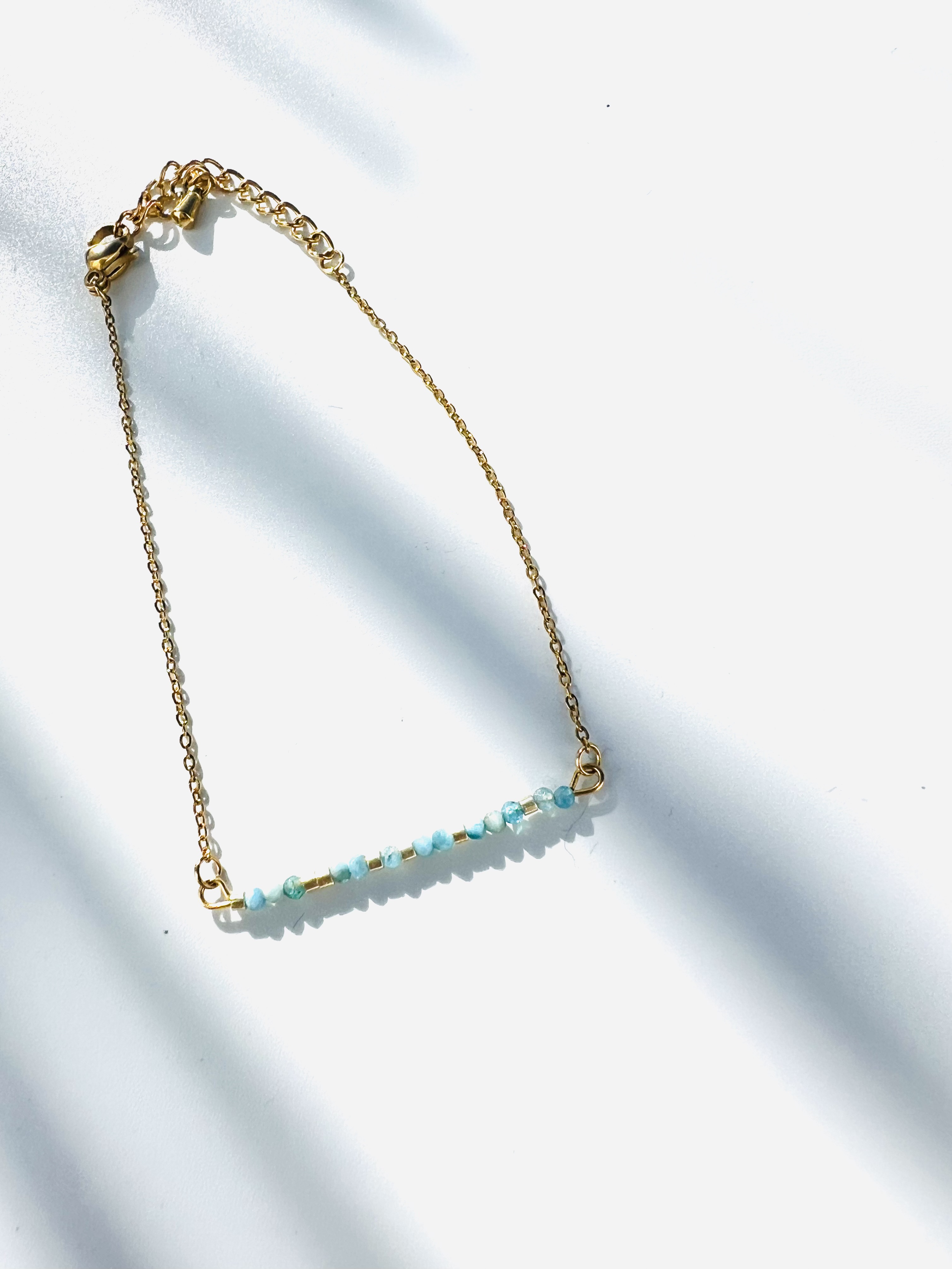 Bracelet TULUM, apatite 