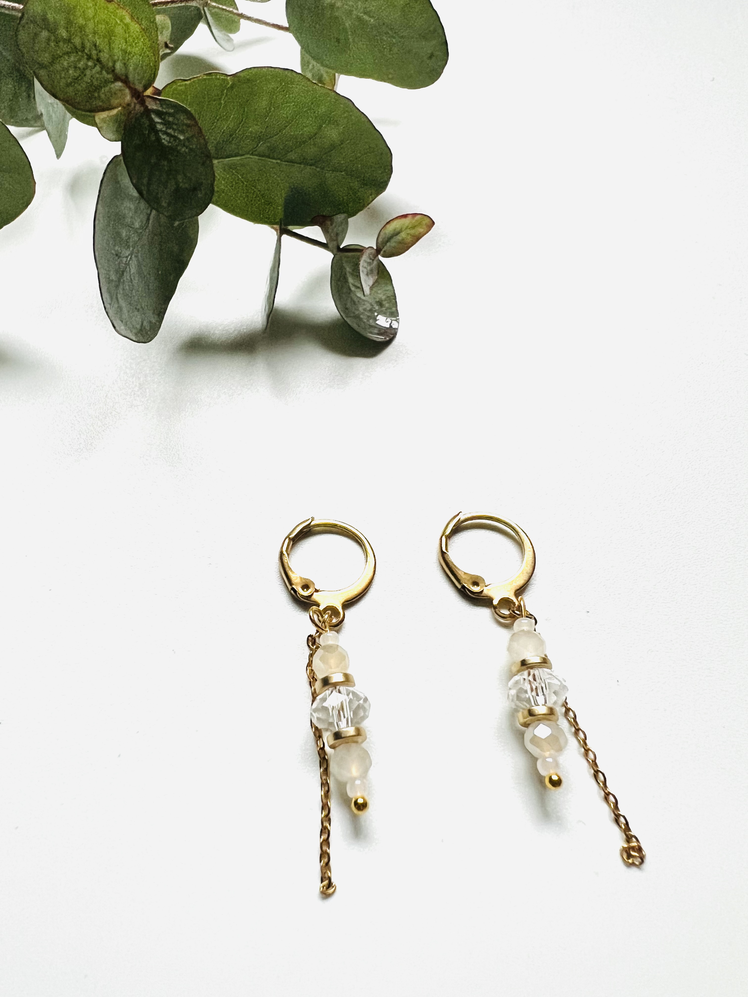 Boucles d'oreilles YOU'RE A GEM, cristal