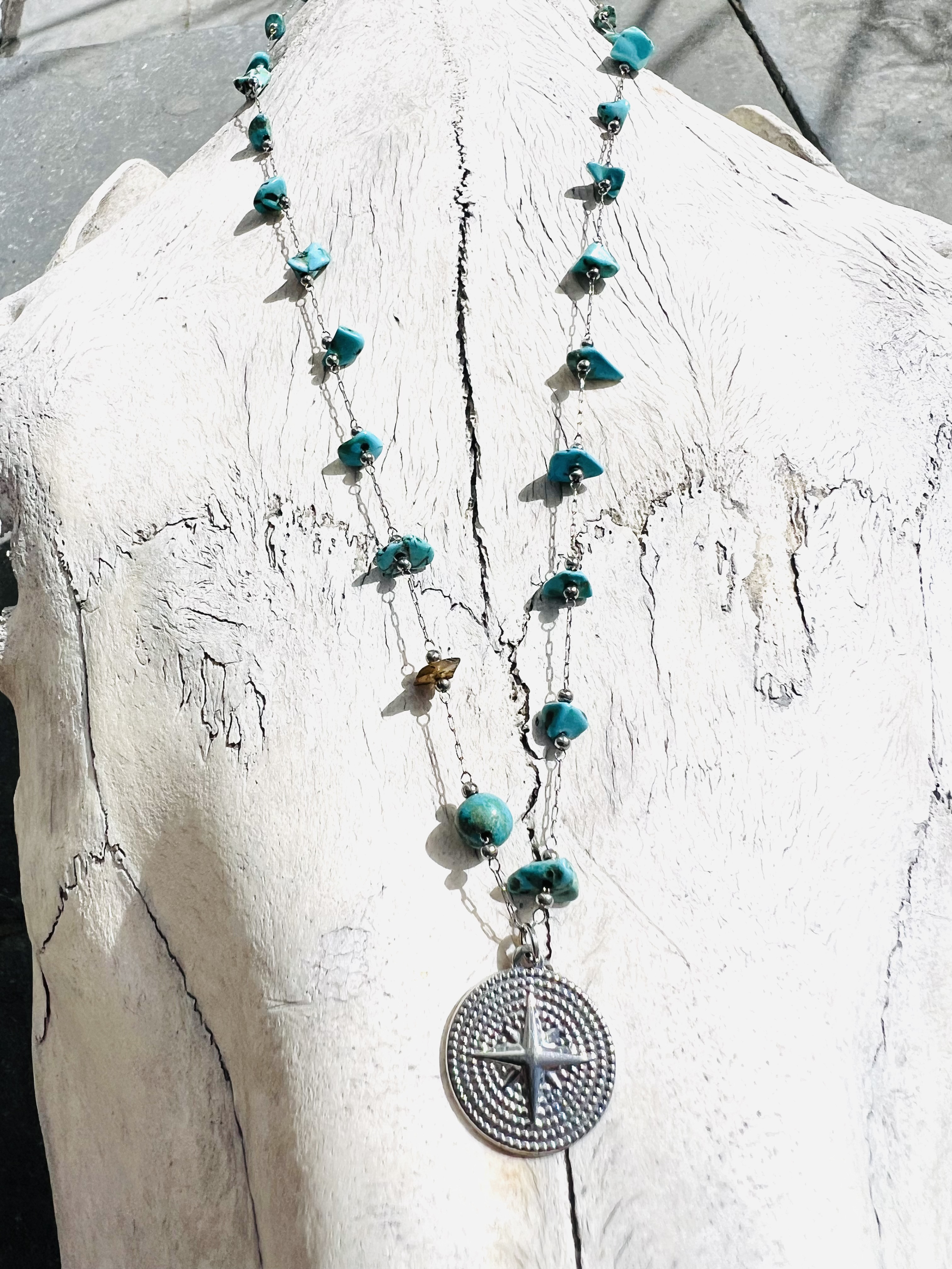 Collier CALICO, turquoise