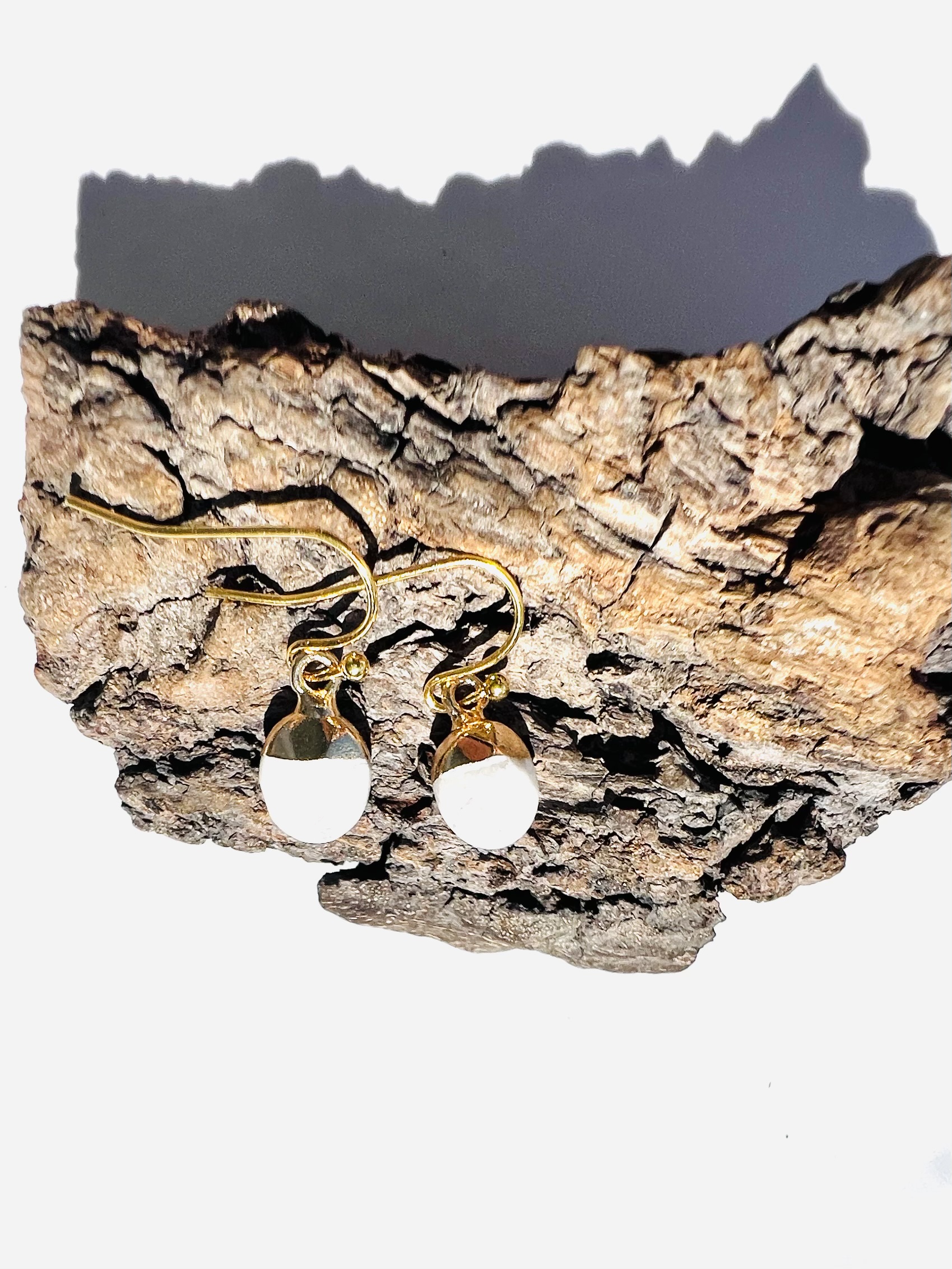 Boucles d'oreilles OSTUNI, howlite